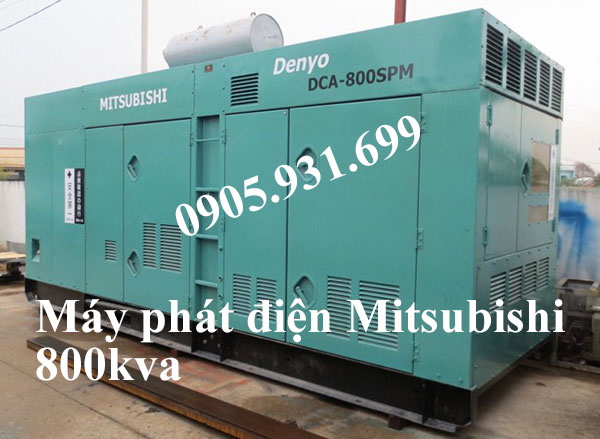 Máy phát điện Mitsubishi 800KVA