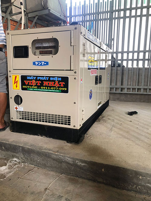 Cơ điện Việt Nhật giao và lắp đặt máy phát điện cho khách hàng