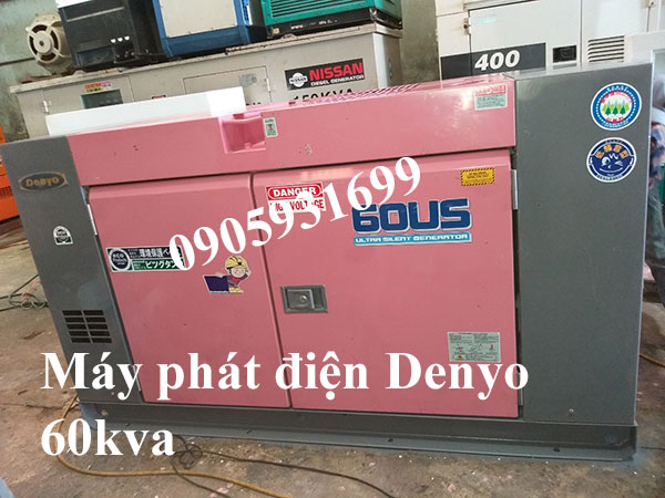 Máy phát điện Denyo 60kva