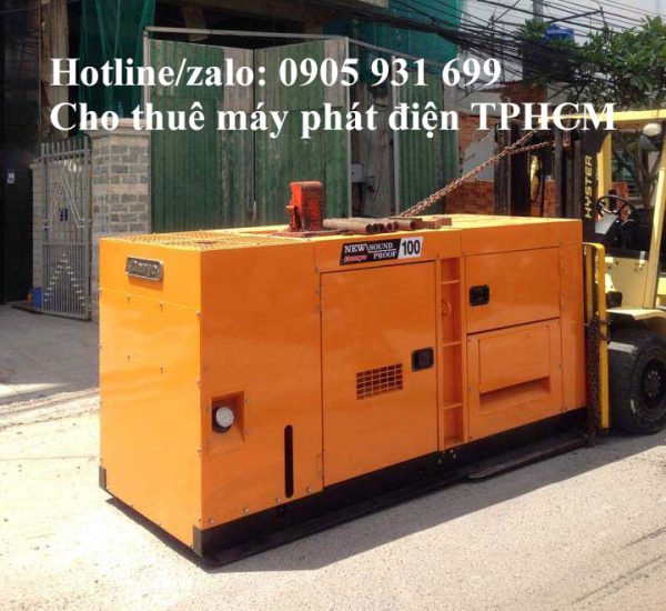 Cho thuê máy phát điện tại TPHCM
