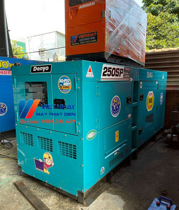 Máy phát điện cũ Denyo 250kVA