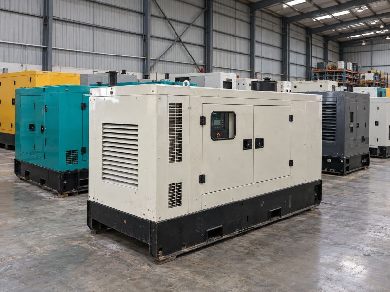 Máy phát điện 3 pha 30kW cũ Nhật bãi - Giá tốt, chạy dầu diesel, chống ồn
