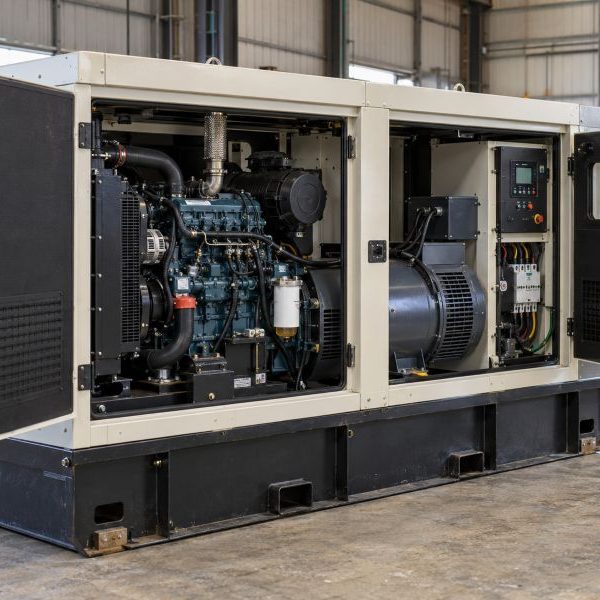 Máy phát điện 3 pha 30kW cũ Nhật bãi - Giá tốt, chạy dầu diesel, chống ồn