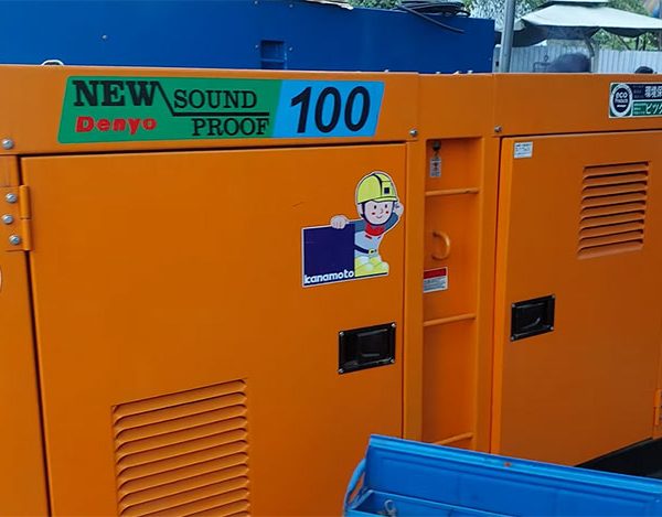 Máy phát điện Denyo 100kva động cơ Hino