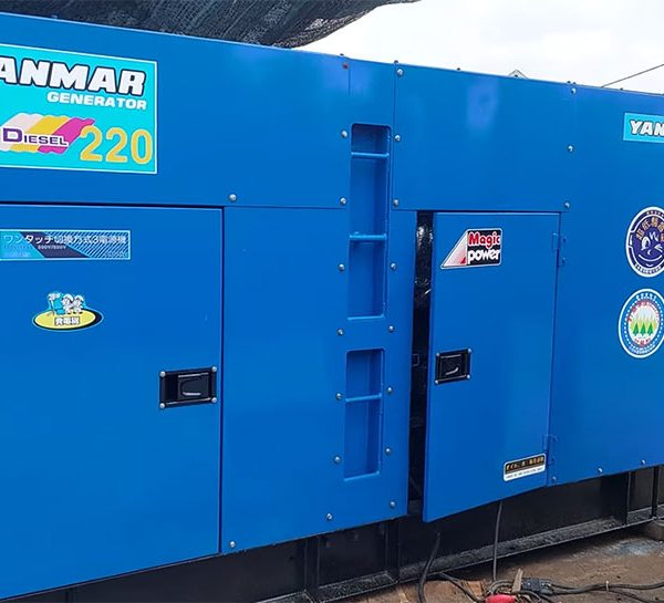 Máy phát điện Yanmar 200kva tua chậm 3 pha