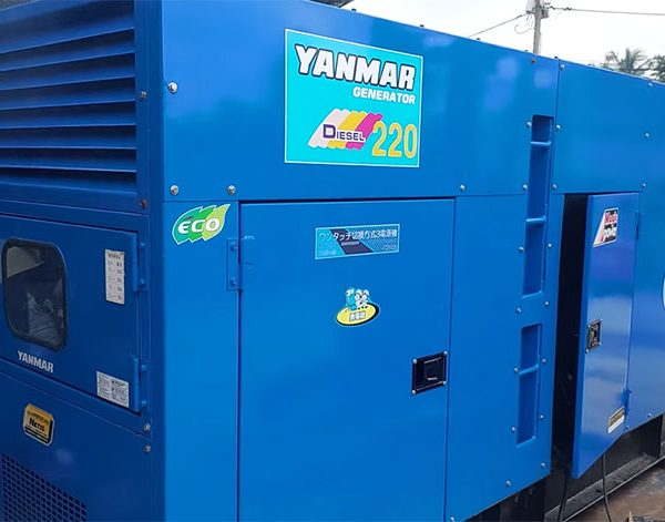 Máy phát điện Yanmar 200kva tua chậm 3 pha