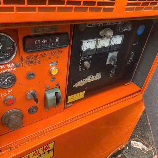 Máy phát điện Airman 75kVA cũ Nhật bãi chạy dầu 3 pha giá rẻ