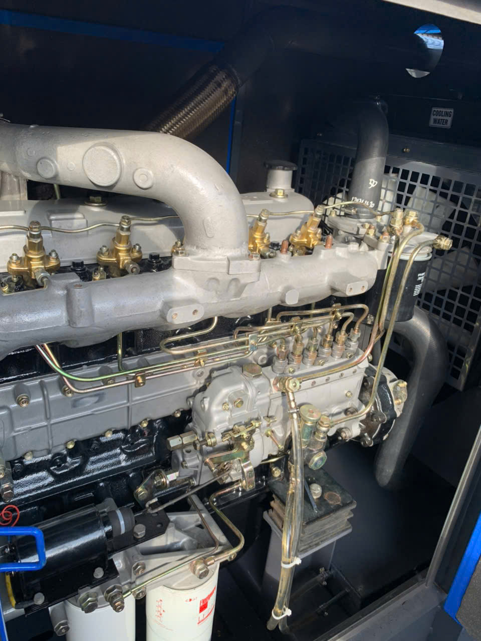 Máy phát điện Yanmar, Denyo 100kVA cũ Nhật bãi chạy dầu 3 pha giá rẻ