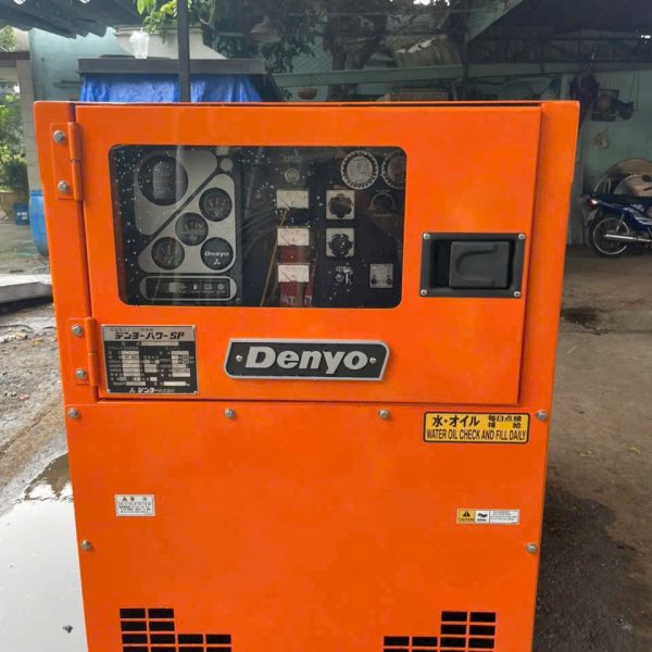 Máy phát điện Denyo 45kVA cũ Nhật bãi chạy dầu 3 pha giá rẻ
