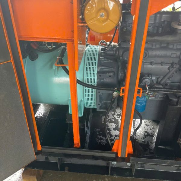 Máy phát điện Denyo 45kVA cũ Nhật bãi chạy dầu 3 pha giá rẻ