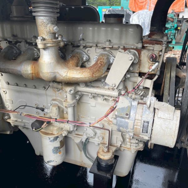 Máy phát điện Hino 100kVA cũ Nhật bãi chạy dầu 3 pha giá rẻ