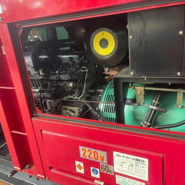 Máy phát điện NES150 150kVA cũ Nhật bãi chạy dầu 3 pha giá rẻ