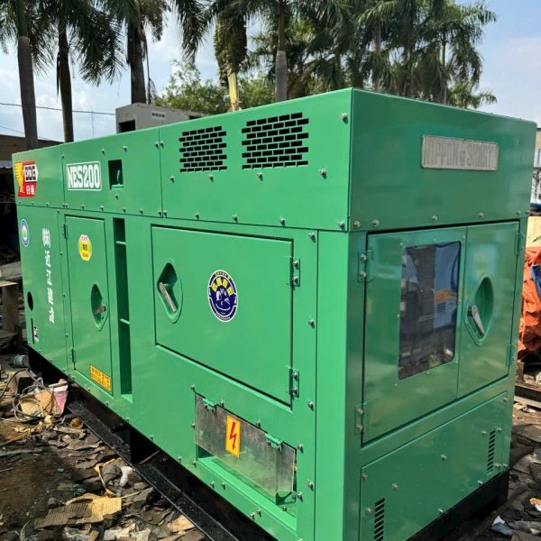 Máy phát điện NES200 200kVA cũ Nhật bãi chạy dầu 3 pha giá rẻ
