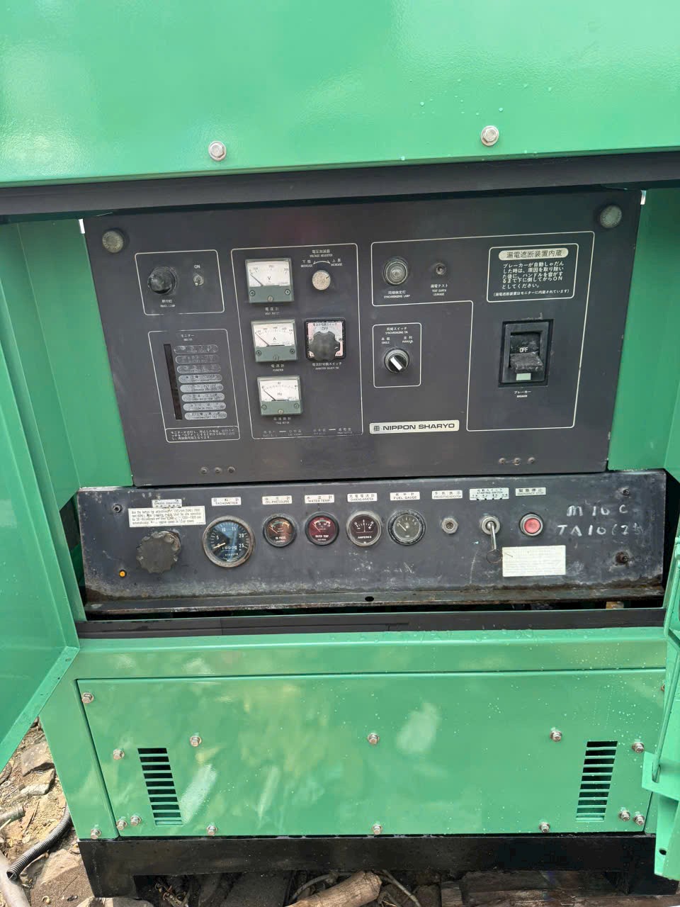 Máy phát điện NES200 200kVA cũ Nhật bãi chạy dầu 3 pha giá rẻ