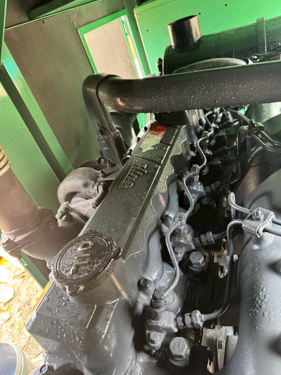 Máy phát điện NES200 200kVA cũ Nhật bãi chạy dầu 3 pha giá rẻ