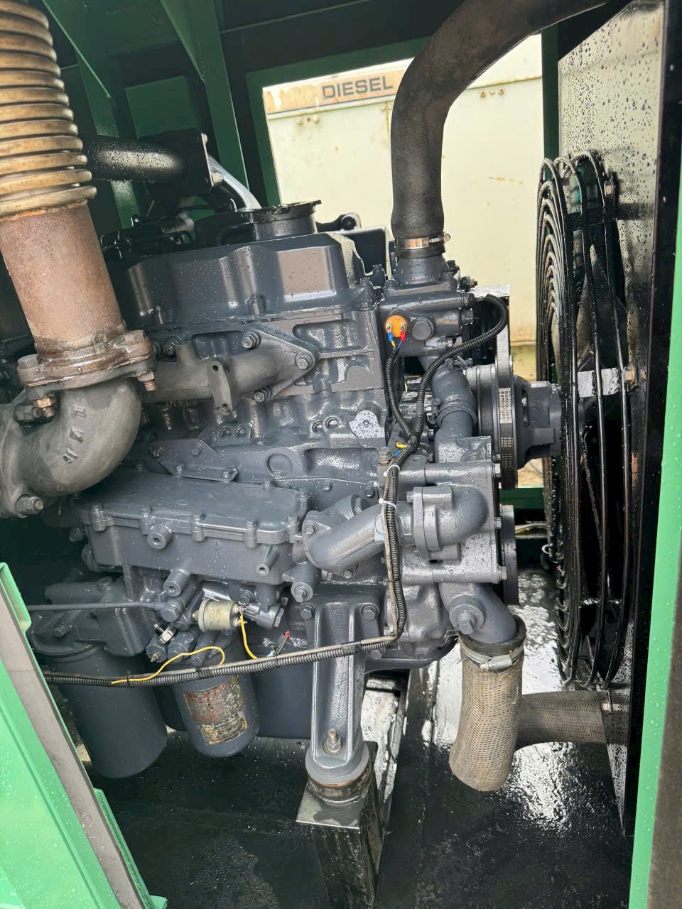 Máy phát điện NES200 200kVA cũ Nhật bãi chạy dầu 3 pha giá rẻ