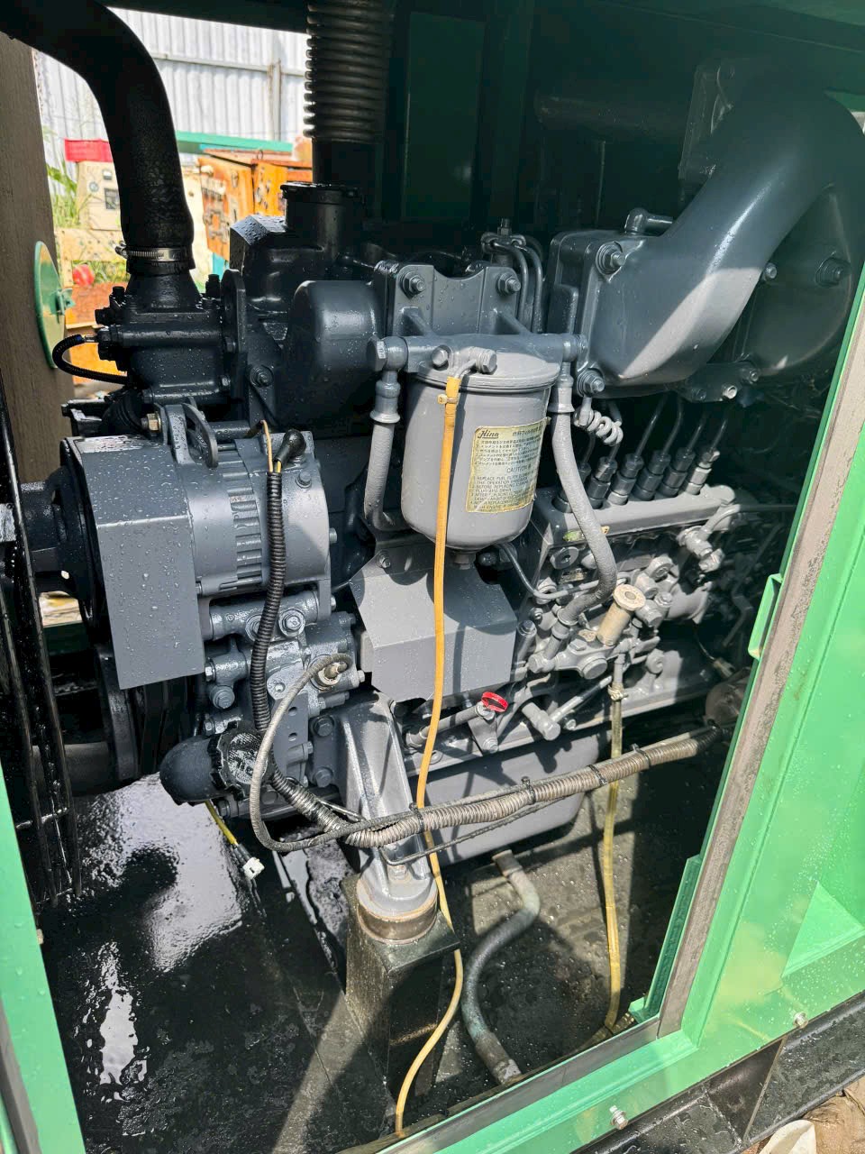 Máy phát điện NES200 200kVA cũ Nhật bãi chạy dầu 3 pha giá rẻ