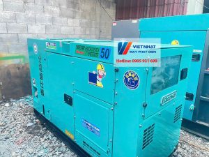 Máy phát điện cũ nhật bãi tại Bến Tre