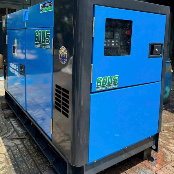 Máy phát điện 60kVA cũ Nhật bãi siêu cách âm