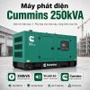 Máy phát điện Cummins 250kva (200kw) mới