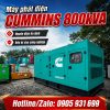 Máy phát điện Cummins 800kVA mới chính hãng