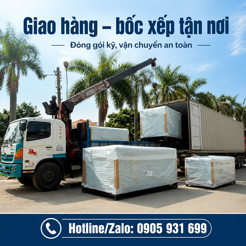 Máy phát điện cummins giao tận nơi
