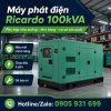 Máy phát điện Ricardo 100kVA mới chính hãng