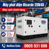 Máy phát điện Ricardo 120kVA mới chính hãng