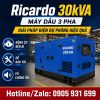 Máy phát điện Ricardo 30kVA mới chính hãng
