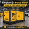 Máy phát điện Ricardo 500kVA mới chính hãng