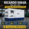 Máy phát điện Ricardo 50kVA mới chính hãng