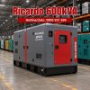 Máy phát điện Ricardo 600kVA mới chính hãng