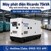 Máy phát điện Ricardo 75kVA mới chính hãng