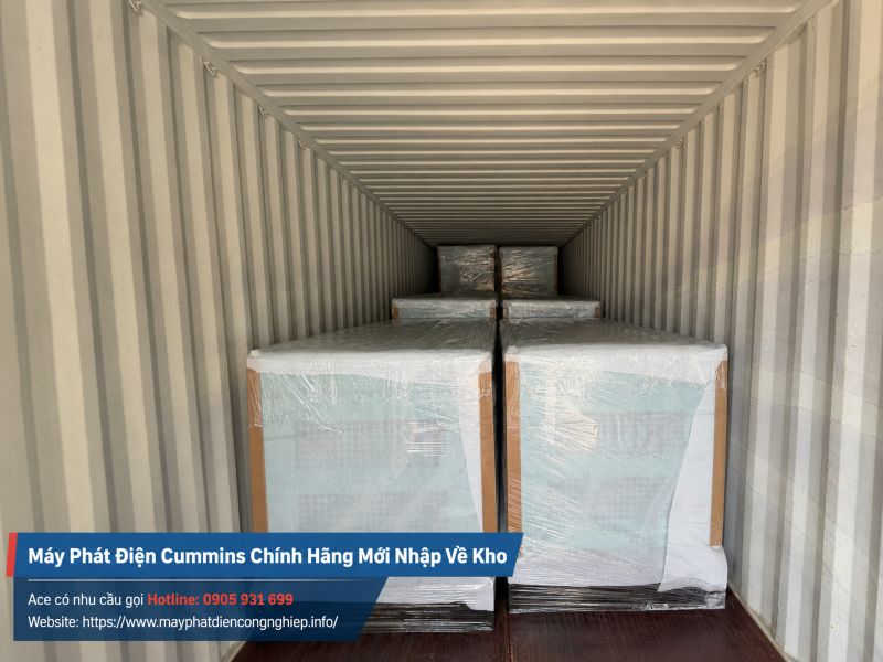 Máy phát điện Cummins chính hãng mới nhập về kho
