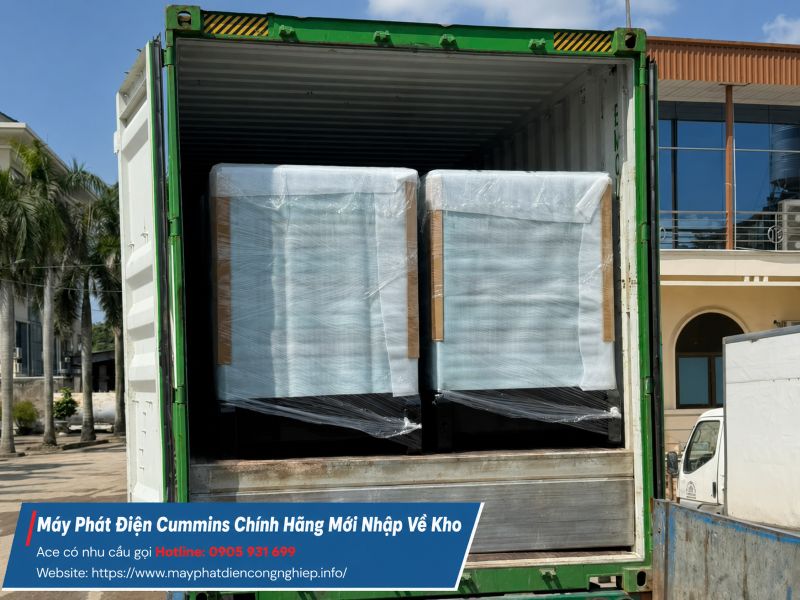 Máy phát điện Cummins chính hãng mới nhập về kho