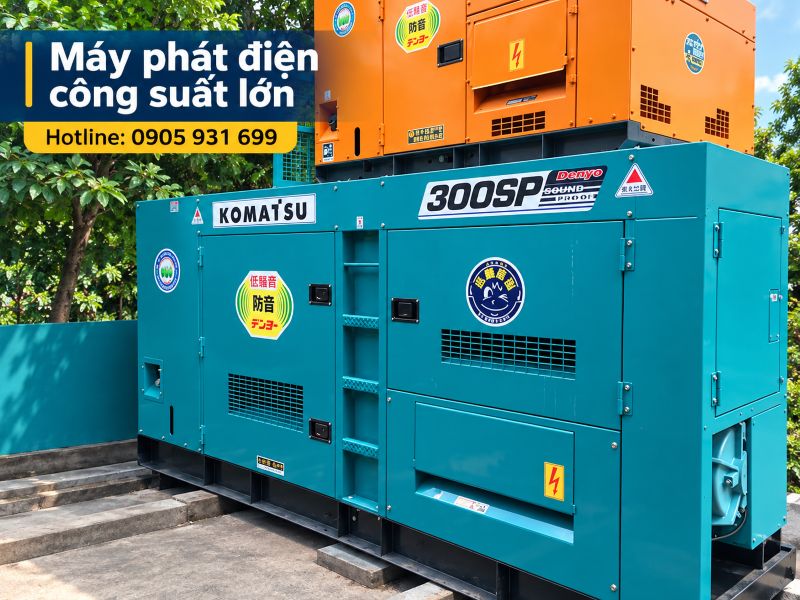 Máy phát điện công suất lớn