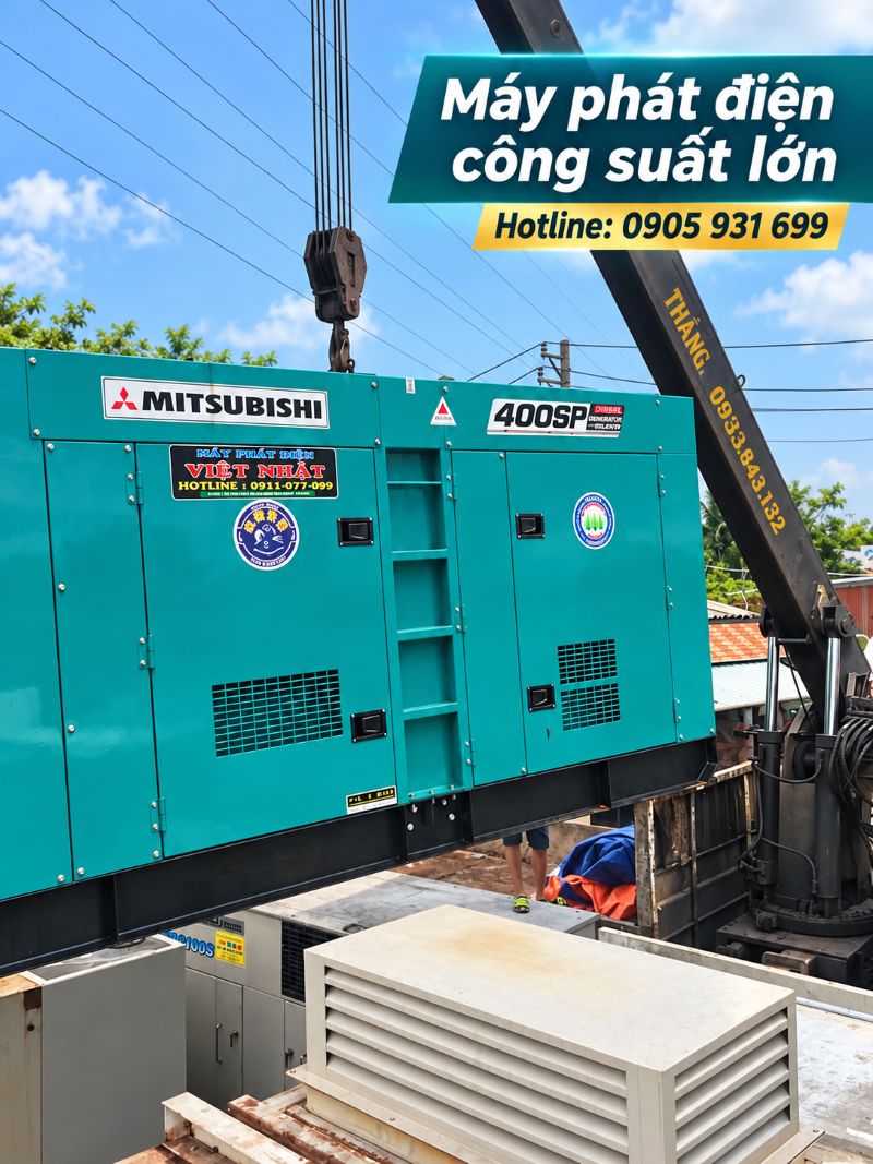 Máy phát điện công suất lớn