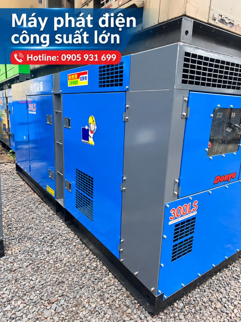 Máy phát điện công suất lớn