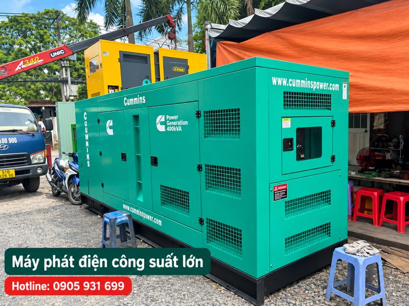 Máy phát điện công suất lớn