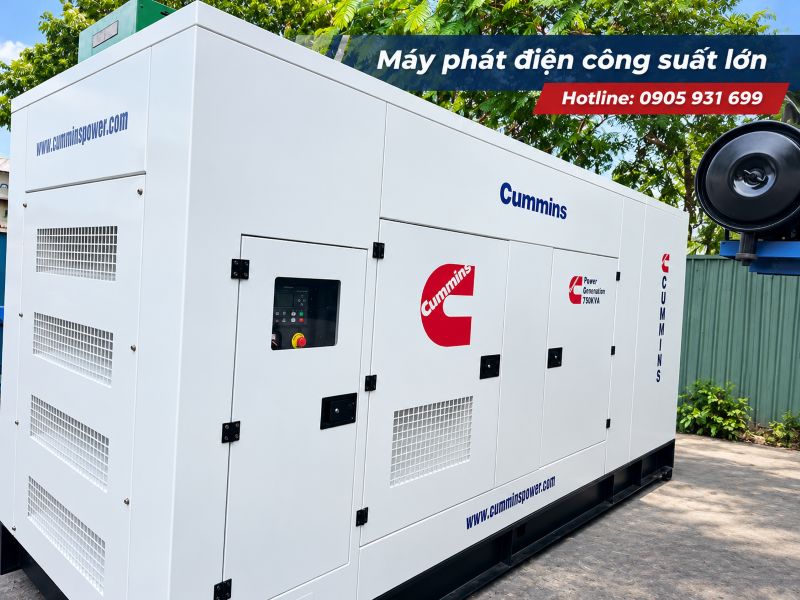 Máy phát điện công suất lớn