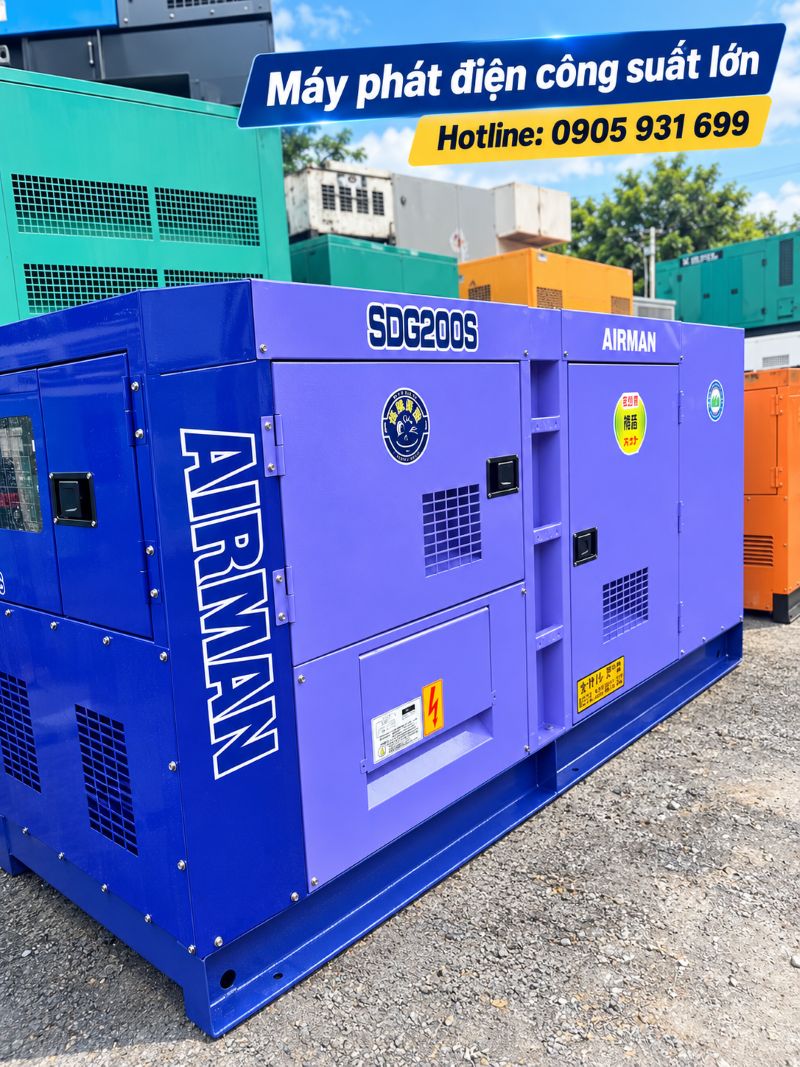 Máy phát điện công suất lớn