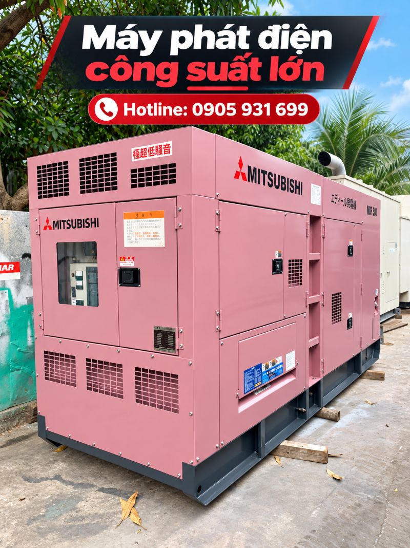 Máy phát điện công suất lớn