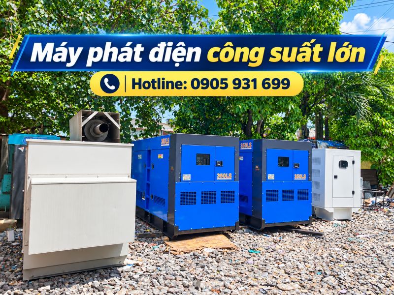 Máy phát điện công suất lớn