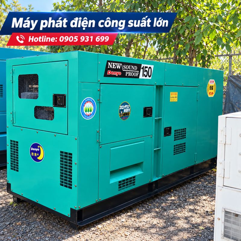 Máy phát điện công suất lớn